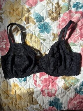 Savage X Fenty Black Lace Underwire Bra